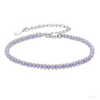 Original S925 Sterling Silver And Cotton String Woven Bracelet