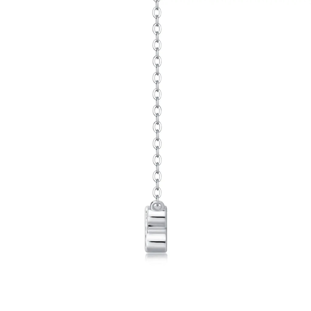 White Dew - Diamond Pendant with Moissanite S925 Sterling Silver 