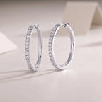 Yuedong Light - Premium Moissanite Luxury Fashion Light Luxury Jewelry Silver Stud Earrings S925 Silver Plated Platinum NP Collection