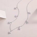 Star Love - Moissanite S925 Sterling Silver And Platinum Plating Pendant