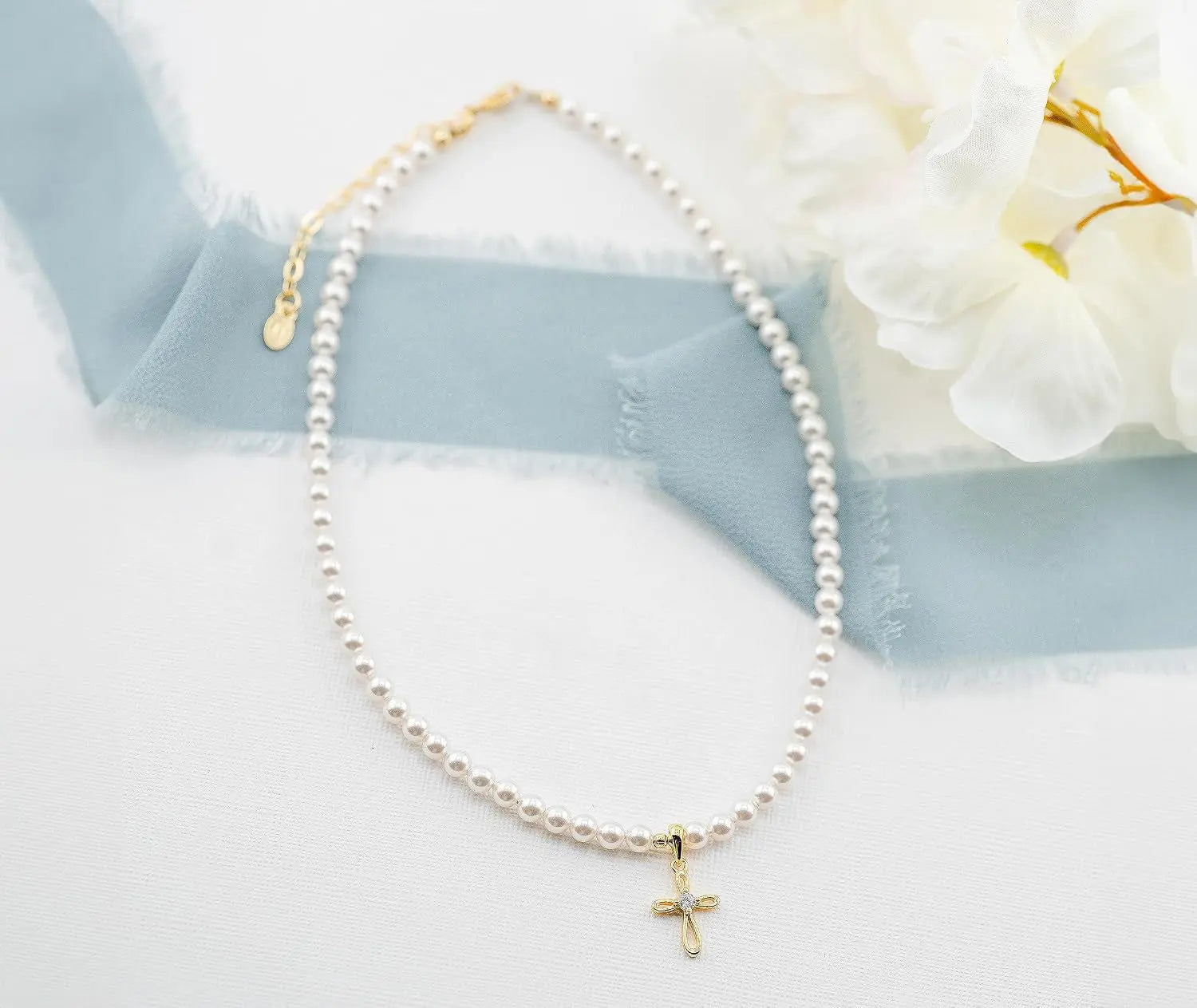 Pearl Bracelet, .925 Sterling Silver 