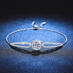 S925 Sterling Silver Moissanite Bracelet