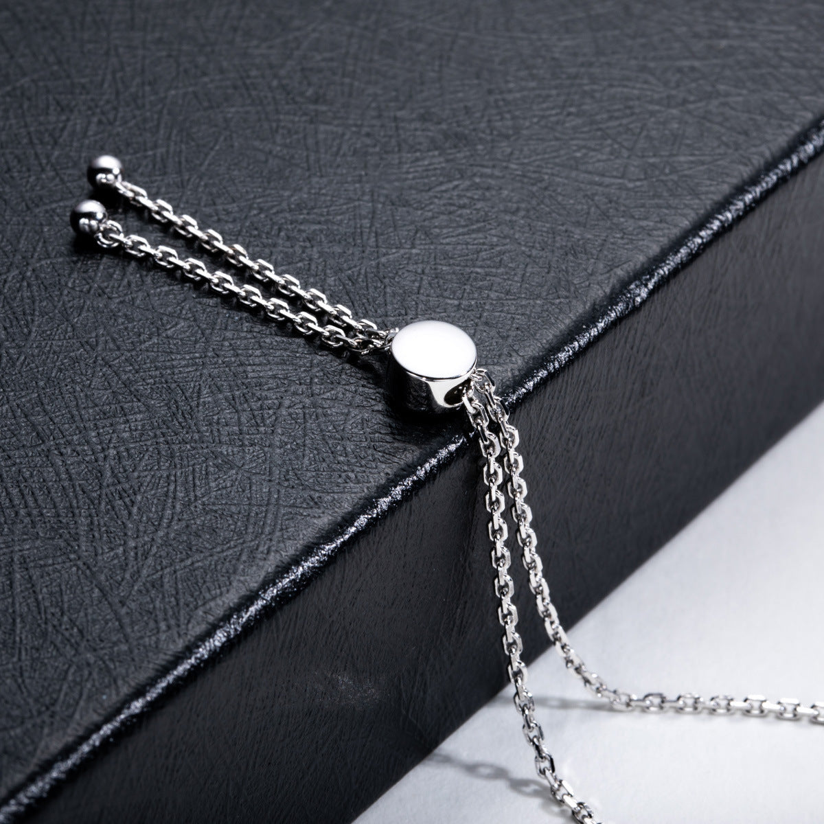 S925 Sterling Silver Classic Four-claw D-color Moissanite Bracelet