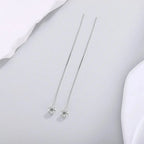 Top-quality Moissanite Luxury And Fashionable Light Luxury Jewelry Silver Stud Earrings S925 Silver Plated Platinum NP Collection