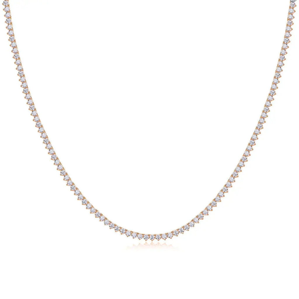 Solitude - A Luxurious And Fashionable Light Luxury Jewelry Necklace Pendant Set With Top-quality Moissanite, S925 Silver-plated Platinum NP Collection