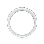 Luxurious & Fashionable Light Luxury Moissanite Silver Ring – S925 Platinum Plated NP Collection