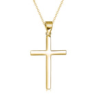 Sterling Silver Cross Pendant Necklace