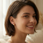 925 Sterling Silver Elegant Minimalist Teardrop Stud Earrings with High-Polished Lustrous Finish