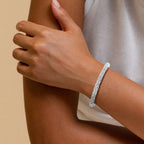 925 Sterling Silver Byzantine Bracelet