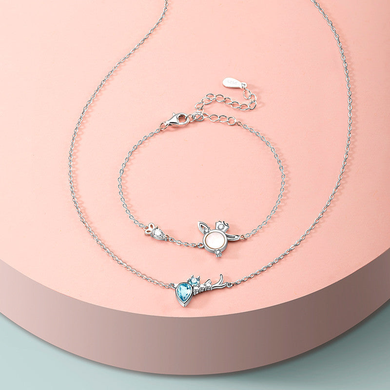 Forest deer Necklace