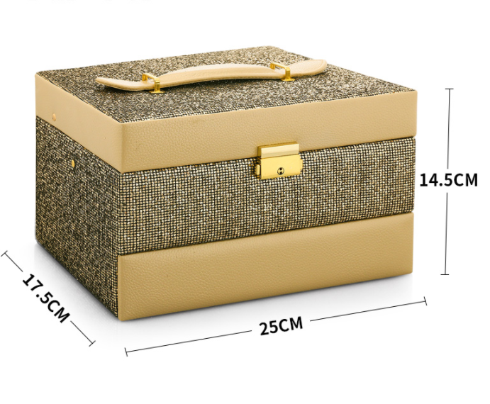 Organizing Box Flannel Storage Jewelry Box