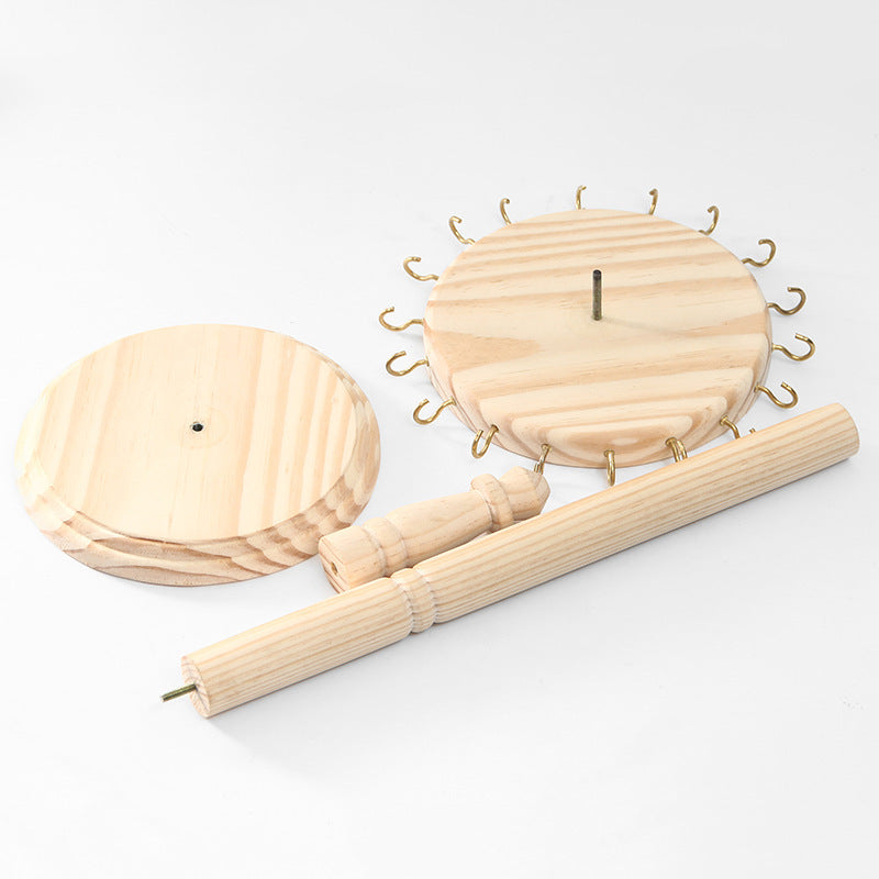 Creative Solid Wood Pendant Jewelry Stand