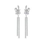 Earrings Tassel Round Face Looks Thin