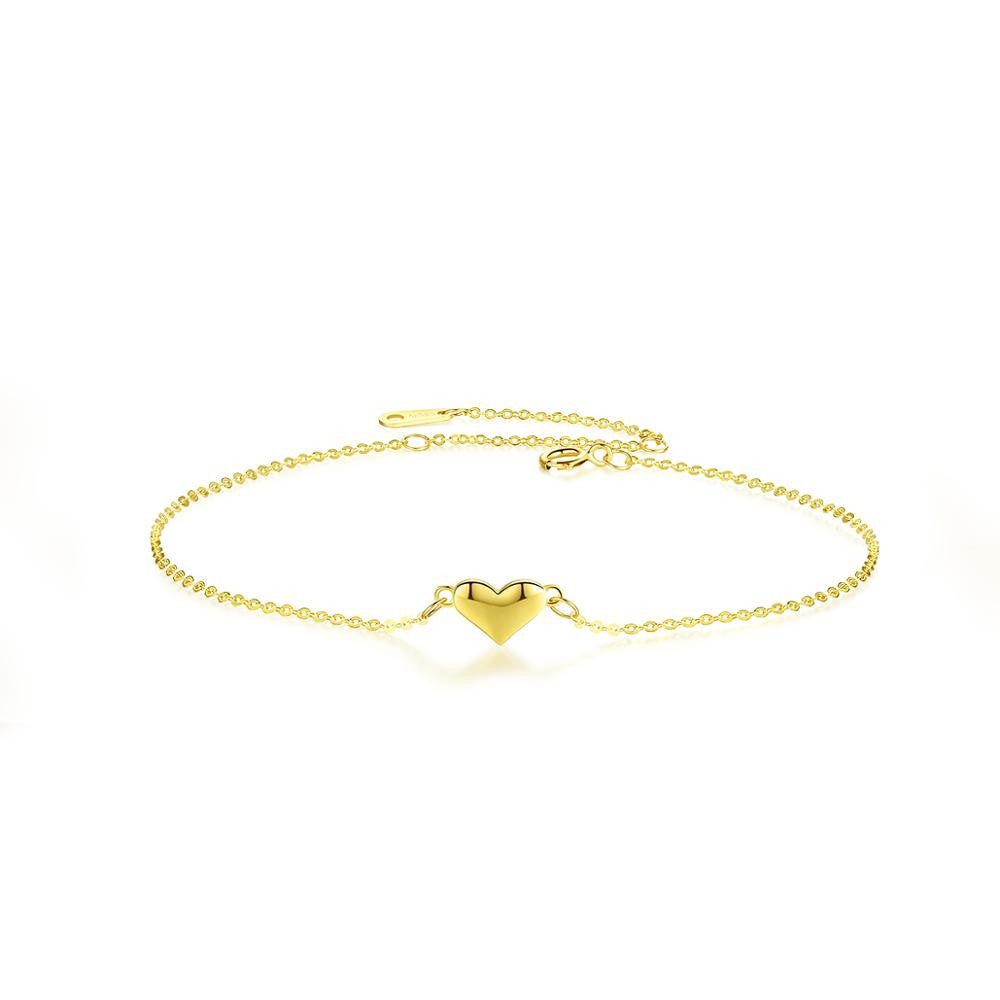 Simple 14k yellow gold bracelet