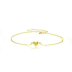 Simple 14k yellow gold bracelet