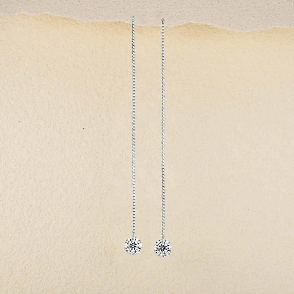 Top-quality Moissanite Luxury And Fashionable Light Luxury Jewelry Silver Stud Earrings S925 Silver Plated Platinum NP Collection