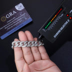 Moissanite, This Luxurious And Fashionable Light Luxury Jewelry Silver Bracelet Is Made Of S925 Silver Electroplated With Platinum NP Collection