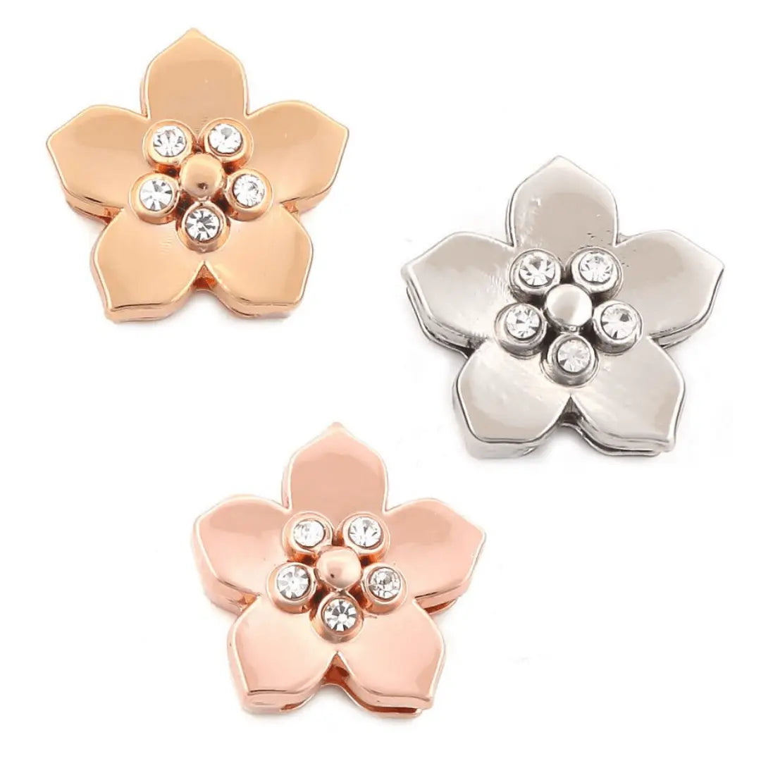 5 Stone Flower Charm NP Colletion