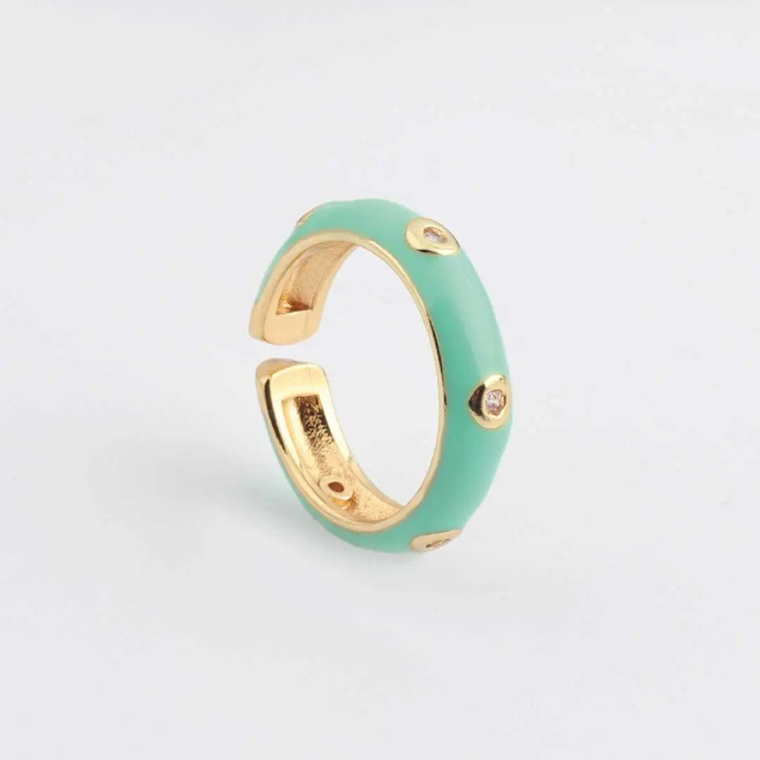Stackable Enamel Band NP Colletion