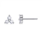 Moissanite Luxury & Fashionable Light Luxury Silver Stud Earrings – S925 Platinum Plated - N&P Colletion