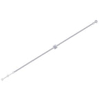 Mossan Diamond Silver Bracelet