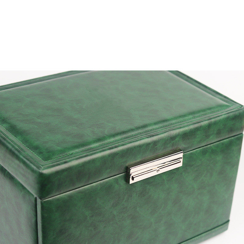 Large Capacity Lockable Jewelry Box Multi Function
