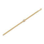 Moissanite S925 Gold-Plated Silver Bracelet – Luxurious Light Luxury Trend Jewelry NP Collection