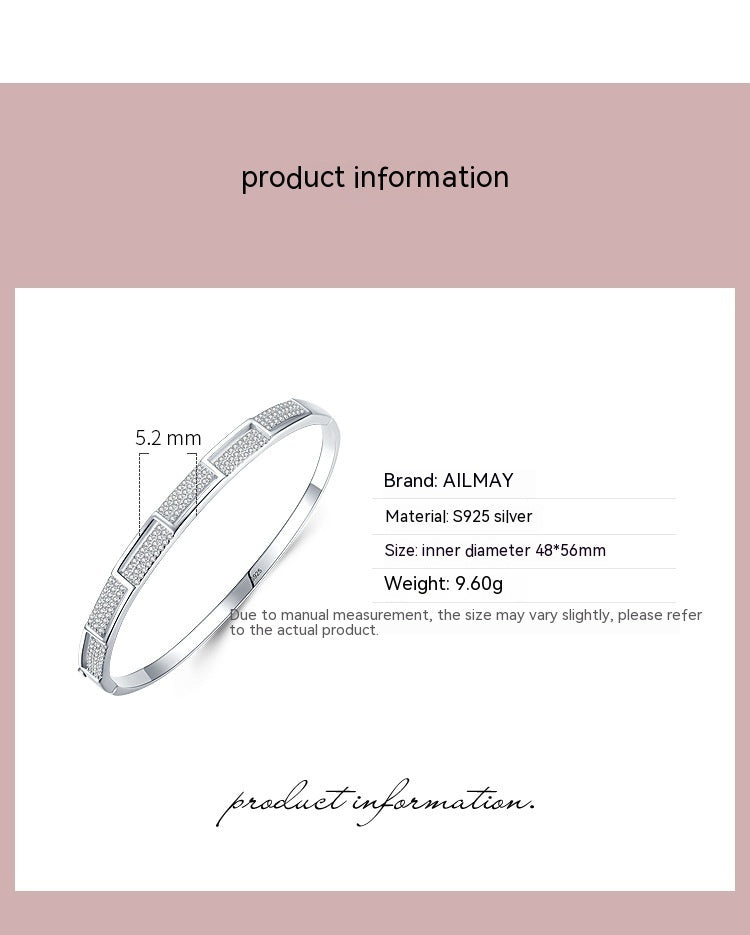 S925 Sterling Silver Bracelet  Luxury Starry Sky