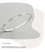 S925 Silver Bracelet Korean-style Micro-inlaid Bracelet Light Luxury