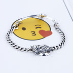 Sterling Silver Jewelry New Cross Bracelet