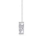 Ripple Fantasy - Moissanite S925 Sterling Silver And Platinum Plating Pendant