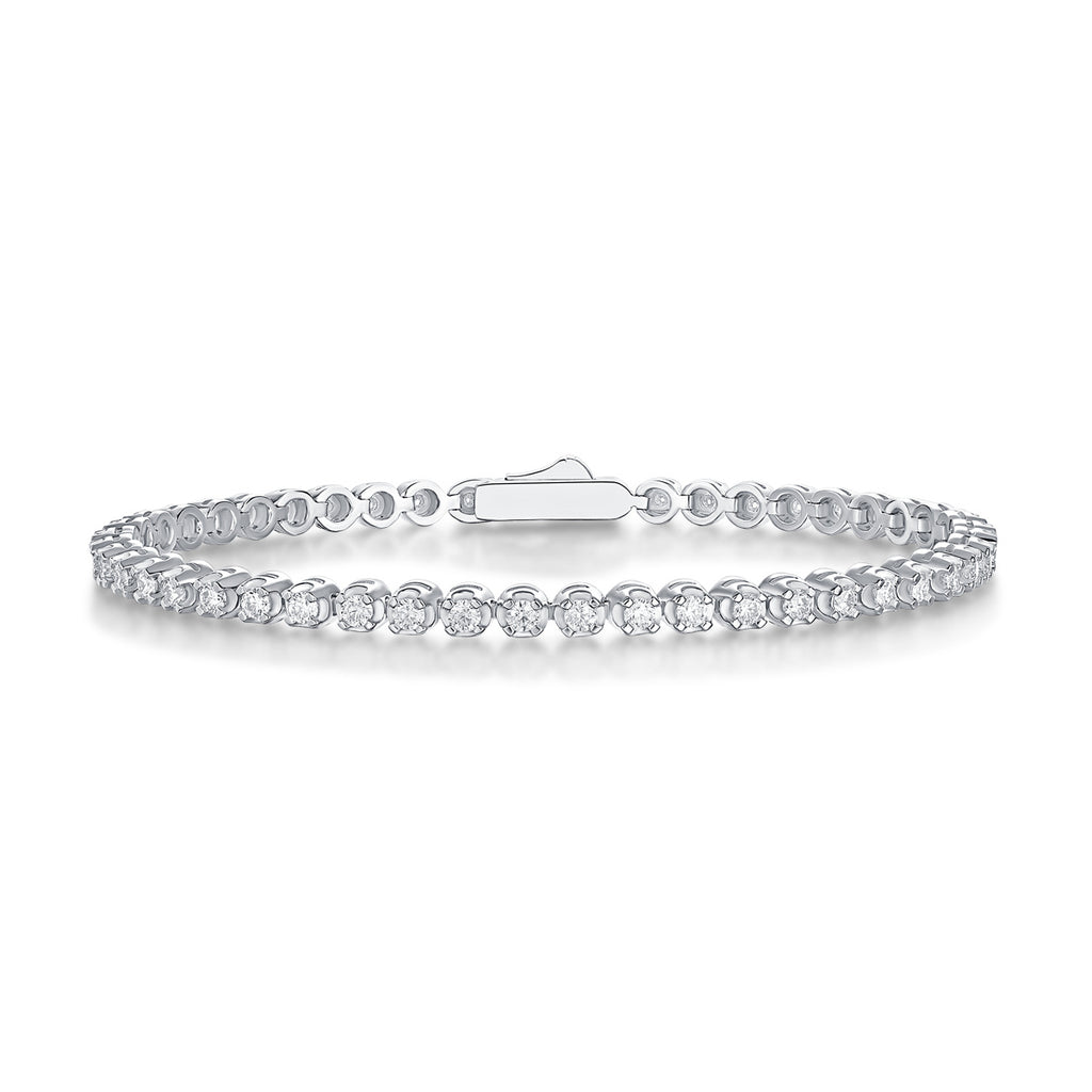 Starlight Mosan Diamond S925 Silver Bracelet