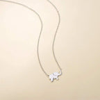 Lucky Elephant Necklace 925 Sterling Silver Necklace 