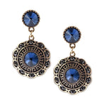 Sapphire Spark Drop Earrings NP Colletion