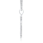 Holy Light - A Fashionable And Trendy Necklace Pendant Set With Top-quality Moissanite S925 And Silver Plated With Platinum Can Be Tested With A Diamond Pen NP Collection