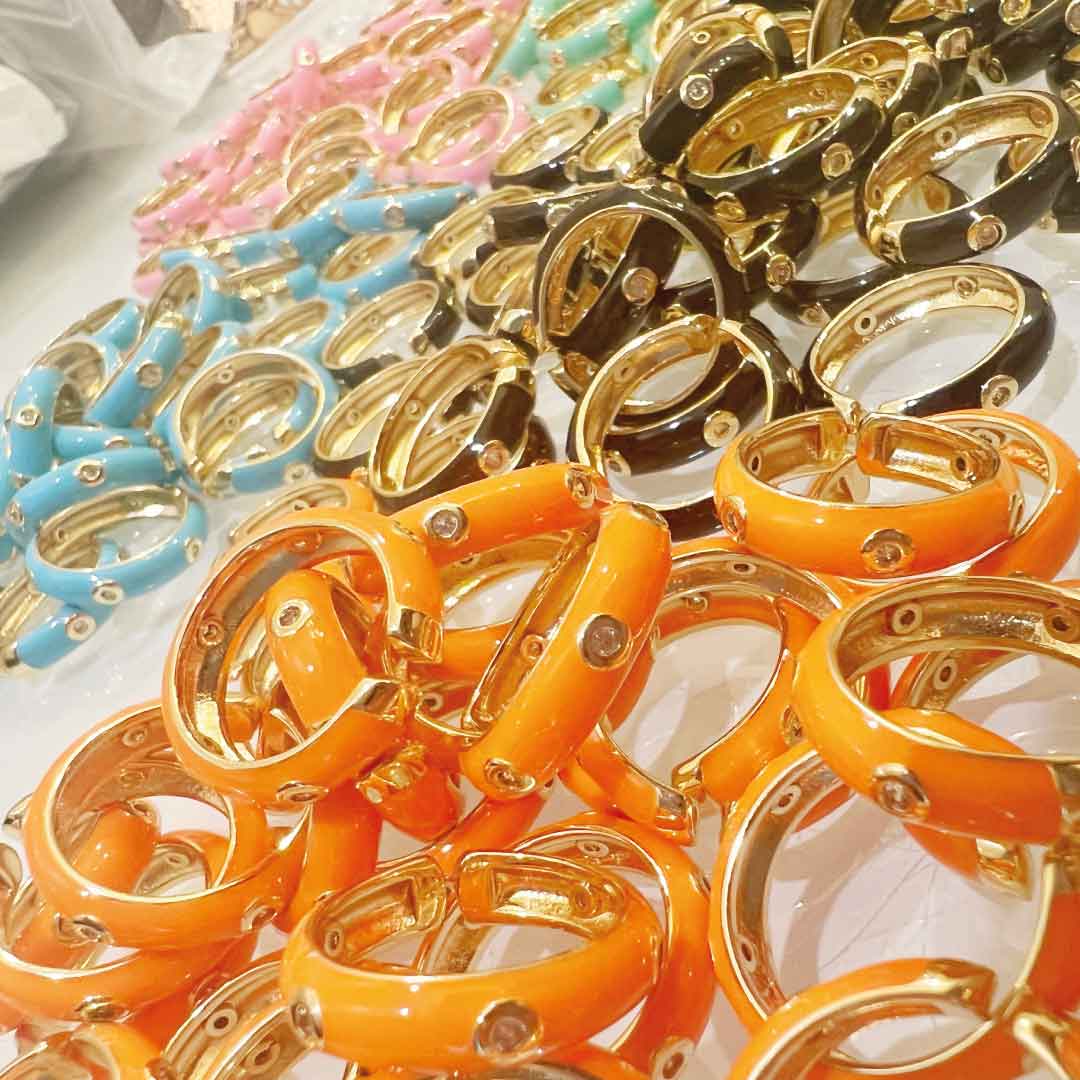 Stackable Enamel Band NP Colletion