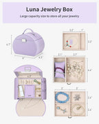 Princess Style Jewelry Box with Mirror 