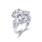 Soul Resonance - Moissanite S925 Sterling Silver And Platinum-plated Diamond
