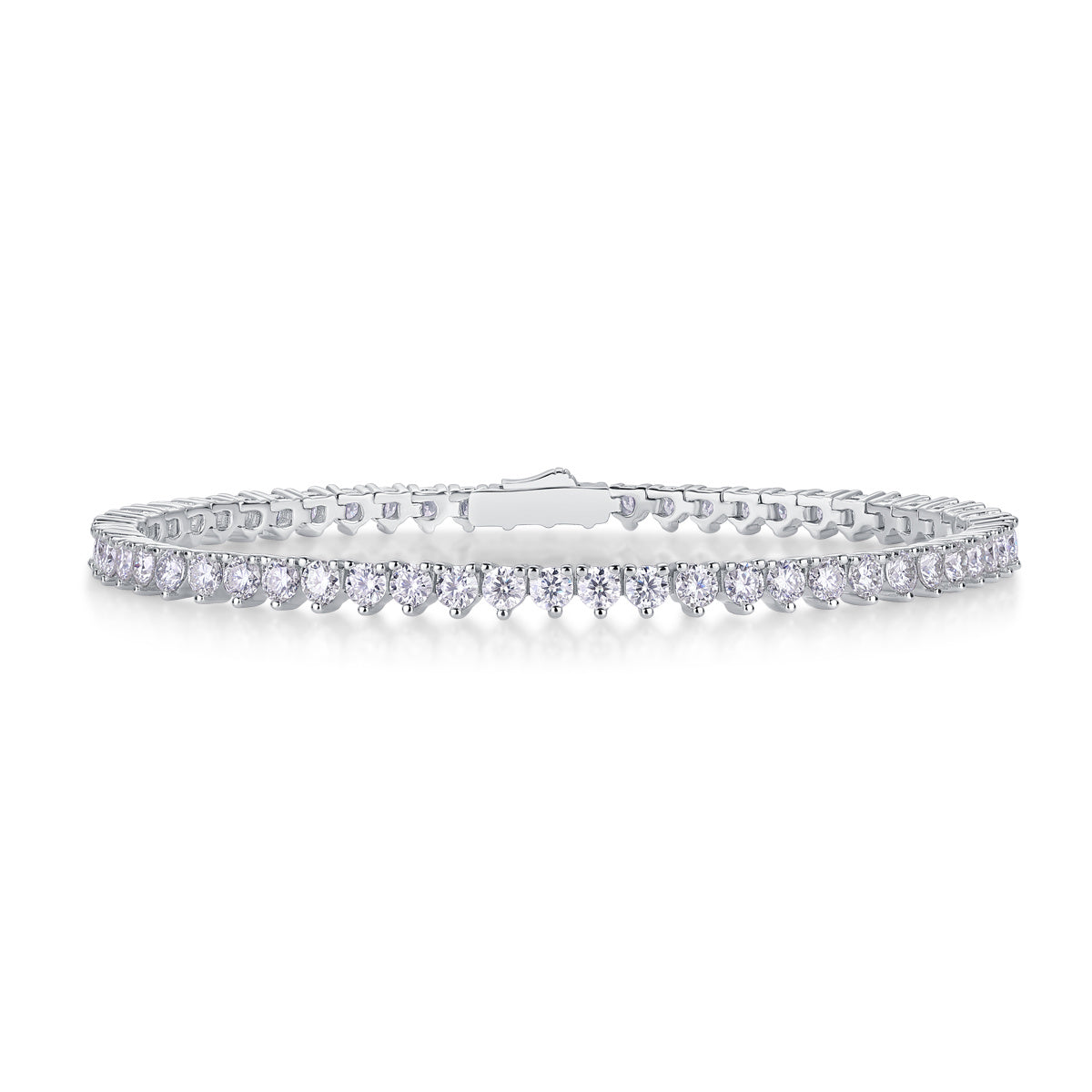 Mosan Diamond S925 Silver Bracelet