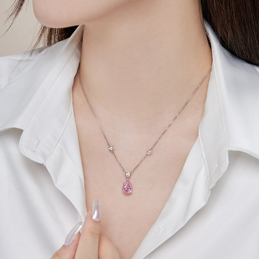 European And American Women's Drop-shaped Necklace