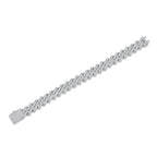 Moissanite Fashion S925 Silver Keel Bracelet