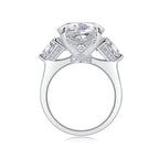 Soul Resonance - Moissanite S925 Sterling Silver And Platinum-plated Diamond