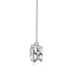 Time Chain – Fashionable Light Luxury Moissanite S925 Silver-Plated Platinum Pendant Necklace NP Collection