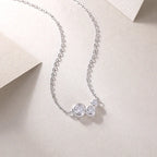 White Dew - Diamond Pendant with Moissanite S925 Sterling Silver 