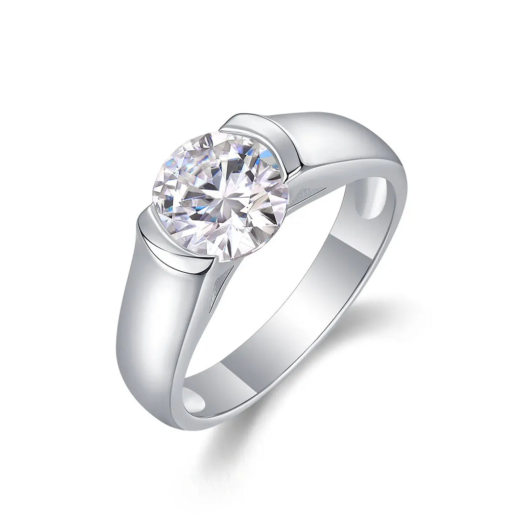 The Love of Your Life Diamond Ring with Moissanite 