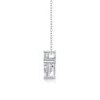 Ripple Phantom - A Fashionable And Light Luxury Jewelry Pendant Necklace Set With Top-quality Moissanite, S925 Silver Plated Platinum NP Collection