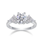 Diamond Ring with Moissanite 