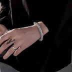 Vintage Braided Titanium Steel Bracelet