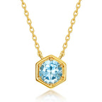 Twelve Birthstone S925 Silver Necklace