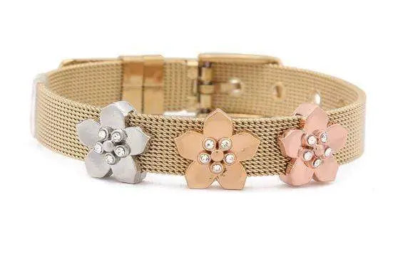 5 Stone Flower Charm NP Colletion